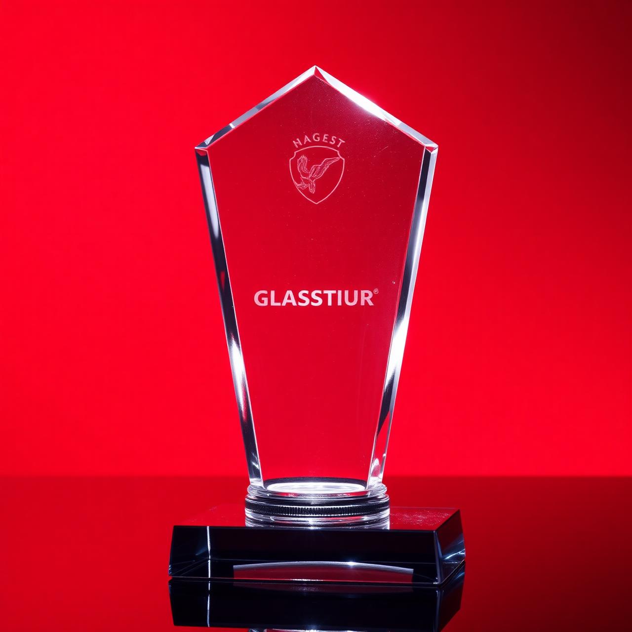 Troféus em Cristal